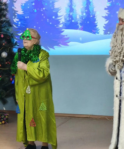 Новогодний концерт в КЦСОН 4