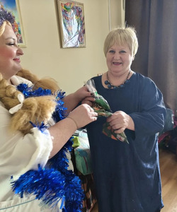 Поздравление Деда Мороза и Снегурочки 2