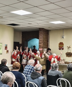 Праздничное поздравление учащихся 1