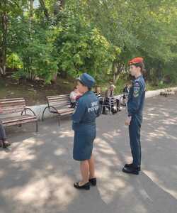 Профилактическая лекция от МЧС 1