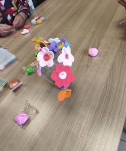 цветы из пластилина 4