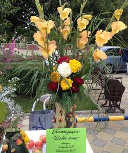 Выставка цветов и даров природы 2016