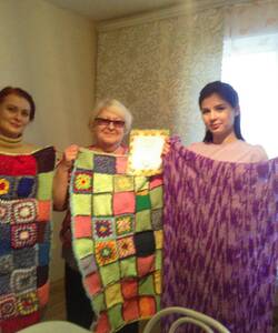 На фото Переломова Евгения, Никитаева Ольга, Каленых Евгения