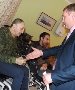 Вручение открыток