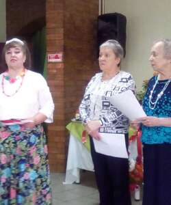 Первое выступление нашего дуета