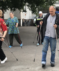 Скандинавская ходьба перывые шаги самые сложные