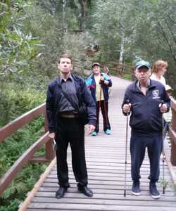 Столбисты на заповедной дорожке